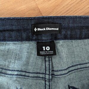 Black Diamond forged denim indigo size 10